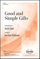 Good and Simple Gifts Unison/Two-Part choral sheet music cover